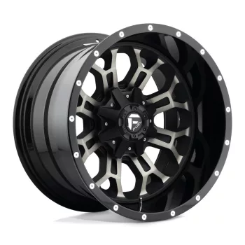  Alloy Wheel 17x9 ET1 5x114.3/5x127 D561 Crush Gloss Machined Double Dark Tint Fuel