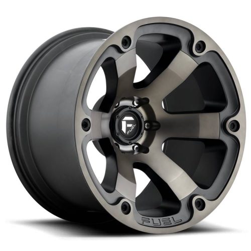 Alloy Wheel 18x9 ET1 8x165.1 D564 Beast Matte Black Double Dark Tint Fuel
