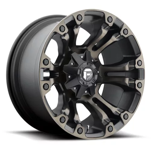 Alloy Wheel 17x10 ET-18 5x127/5x114.3 D569 Vapor Matte Black/Double Dark Tint Fuel