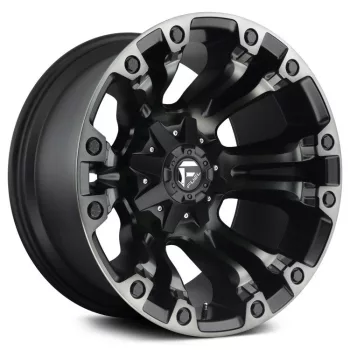  Alloy Wheel 18x9 ET20 5x139.7/5x150 D569 Vapor New Matte Black/Double Dark Tint Fuel