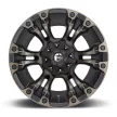 Alloy Wheel 20x12 ET-44 6x135/6x139,7 D569 Vapor Matte Black Double Dark Tint Fuel