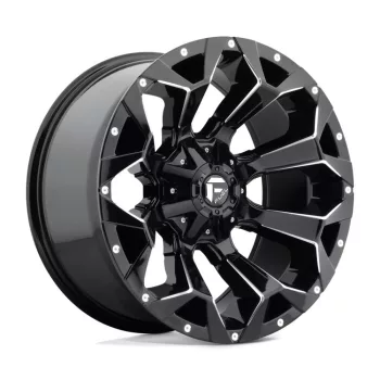   Alloy Wheel 17x9 ET1 5x114.3/5x127 D576 Assault Gloss Black Milled Fuel