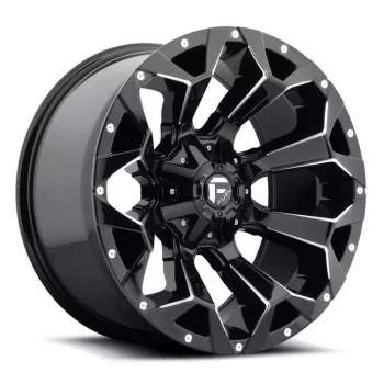   Alloy Wheel 20x9 ET1 6x139,7/6x135 D576 Assault Gloss Black Milled Fuel
