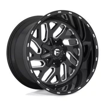   Alloy Wheel 20x9 ET1 6x135/6x139.7 D581 Triton Gloss Black Milled Fuel