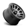   Alloy Wheel 17x8.5 ET7 6x139,7 D601 Vector Matte GUN Metal Black Bead Ring Fuel