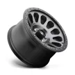 Alloy Wheel 17x8.5 ET7 6x139,7 D601 Vector Matte GUN Metal Black Bead Ring Fuel