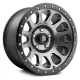 Alloy Wheel 17x9 ET-12 5x127 D601 Vector Matte Gunmetal/Black Bead Ring Fuel