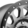   Alloy Wheel 17x9 ET-12 5x127 D601 Vector Matte Gunmetal/Black Bead Ring Fuel
