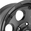 Alloy Wheel 17x9 ET-12 5x127 D608 Enduro Matte Black Fuel