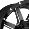  Alloy Wheel 22x10 ET-24 6x135/6x139,7 D610 Maverick Gloss Black Milled Fuel
