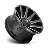   Alloy Wheel 18x9 ET-12 5x114.3/5x127 D615 Contra Gloss Black Milled Fuel