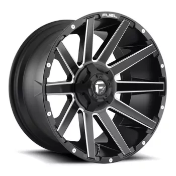   Alloy Wheel 20x10 ET-19 6x135/6x139,7 D616 Contra Matte Black Milled Fuel