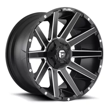   Alloy Wheel 20x9 ET20 6x139,7/6x135 D616 Contra Matte Black Milled Fuel