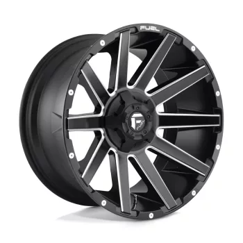   Alloy Wheel 22x10 ET-19 6x135/6x139,7 D616 Contra Matte Black Milled Fuel