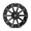 Alloy Wheel 22x12 ET-43 6x135/6x139,7 D616 Contra Matte Black Milled Fuel