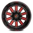 Alloy Wheel 20x9 ET20 5x127/5x139.7 D621 Hardline Gloss Black Red Tinted Clear Fuel