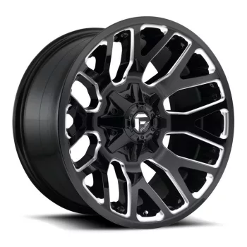   Alloy Wheel 20x9 ET20 5x114.3/5x127 D623 Warrior Gloss Black Milled Fuel