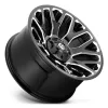   Alloy Wheel 20x9 ET20 5x114.3/5x127 D623 Warrior Gloss Black Milled Fuel