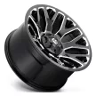 Alloy Wheel 20x9 ET20 5x114.3/5x127 D623 Warrior Gloss Black Milled Fuel