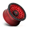   Alloy Wheel 17x9 ET-12 5x127 D632 Zephyr Candy RED Black Bead Ring Fuel