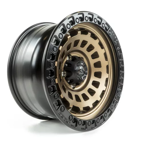 Alloy Wheel 17x8.5 ET25 5x108 D634 Zephyr Matte Bronze Black Bead Ring Fuel
