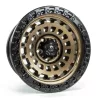   Alloy Wheel 17x9 ET-12 5x127 D634 Zephyr Matte Bronze Black Bead Ring Fuel