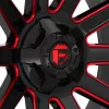   Alloy Wheel 18x9 ET-12 6x135/6x139,7 D643 Contra Gloss Black RED Tinted Clear Fuel