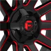   Alloy Wheel 20x10 ET-18 5x139.7/5x150 D643 Contra Gloss Black/Red Tinted Clear Fuel