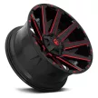 Alloy Wheel 22x10 ET-19 6x139,7/6x135 D643 Contra Gloss Black/Candy Red Fuel