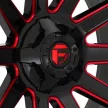 Alloy Wheel 22x10 ET-19 6x139,7/6x135 D643 Contra Gloss Black/Candy Red Fuel