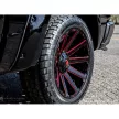 Alloy Wheel 22x10 ET-19 6x139,7/6x135 D643 Contra Gloss Black/Candy Red Fuel