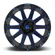 Alloy Wheel 20x9 ET2 6x135/6x139,7 D644 Contra Gloss Black/Blue Tinted Clear Fuel