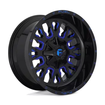   Alloy Wheel 18x9 ET20 6x135/6x139,7 D645 Stroke Gloss Black Blue Tinted Clear Fuel