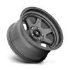 Alloy Wheel 17x9 ET-12 5x127 D665 Shok Matte GUN Metal Fuel