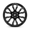   Alloy Wheel 16x8 ET1 5x139.7 D673 Blitz Gloss Black Milled Fuel