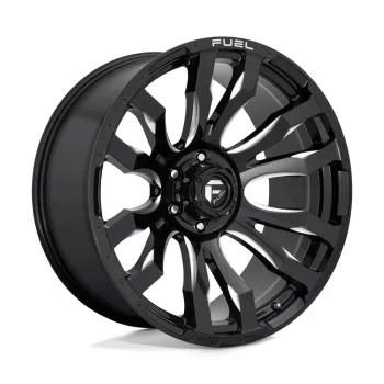   Alloy Wheel 18x9 ET-12 5x127 D673 Blitz Gloss Black Milled Fuel