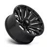   Alloy Wheel 18x9 ET-12 5x127 D673 Blitz Gloss Black Milled Fuel