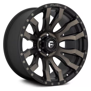   Alloy Wheel 17x9 ET-12 5x127 D674 Blitz Matte Black Double Dark Tint Fuel