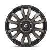 Alloy Wheel 20x10 ET-18 8x165.1 D674 Blitz Matte Black Double Dark Tint Fuel