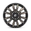 Alloy Wheel 20x10 ET-18 6x135 D674 Blitz Matte Black Double Dark Tint Fuel