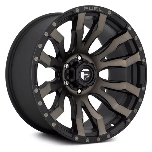 Alloy Wheel 20x9 ET1 5x127 D674 Blitz Matte Black/Double Dark Tint Fuel