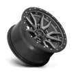 Alloy Wheel 17x9 ET-12 5x127 D680 Rebel Matte GUN Metal Black Bead Ring Fuel
