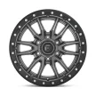 Alloy Wheel 18x9 ET-12 5x139.7 D680 Rebel Matte GUN Metal Black Bead Ring Fuel