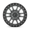   Alloy Wheel 18x9 ET1 5x139.7 D680 Rebel Matte GUN Metal Black Bead Ring Fuel