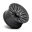 Alloy Wheel 20x10 ET-18 8x180 D680 Rebel Matte GUN Metal Black Bead Ring Fuel