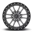 Alloy Wheel 20x9 ET1 5x127 D680 Rebel 6 Matte Gun Metal/Black Ring Fuel
