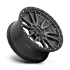   Alloy Wheel 20x9 ET20 6x135 D680 Rebel Matte GUN Metal Black Bead Ring Fuel