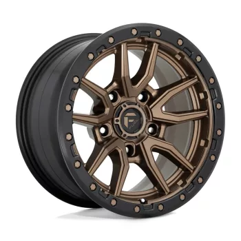  Alloy Wheel 17x9 ET-12 5x127 D681 Rebel Matte Bronze Black Bead Ring Fuel