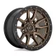 Alloy Wheel 17x9 ET-12 5x127 D681 Rebel Matte Bronze Black Bead Ring Fuel