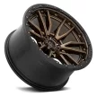 Alloy Wheel 22x10 ET-13 6x139,7 D681 Rebel 6 Matte Bronze Black Bead Ring Fuel